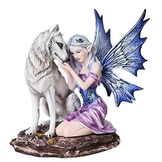 Fairy with Wolf
