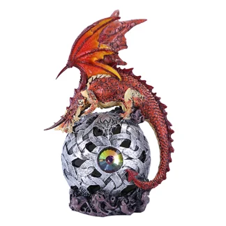 Dragon On Ball w/ LED - Red