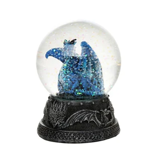 Quicksilver Dragon Snow Globe