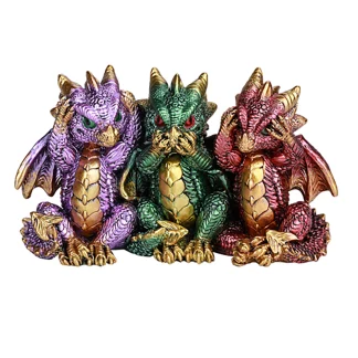 Dragon See Hear Speak No Evil