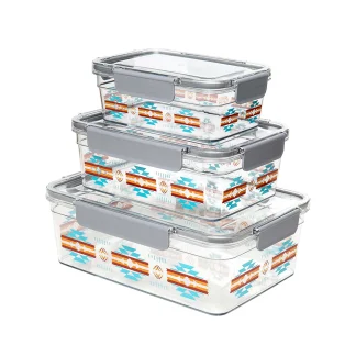 3pc Food Storage Container Set - Native Design