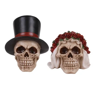 Bride Groom Skull Set
