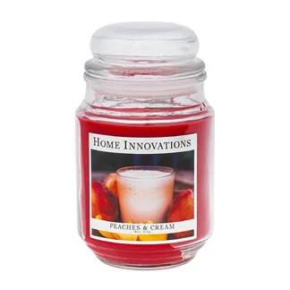 Scented Candle - Peaches & Cream