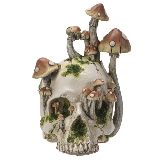 Skull w/ Mushrooms