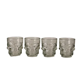 Skull Shot Glasses - Set of 4