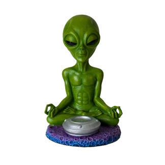 Meditation Alien Incense Burner