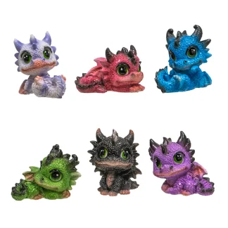 6pc Baby Dragon Set