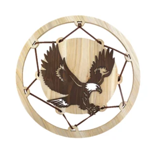 Eagle Dreamcatcher Plaque