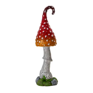 Whimsical Garden Toadstool Mushroom - Narrow