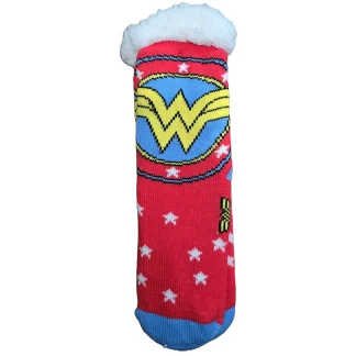 Sherpa Lined Socks - Wonder Woman