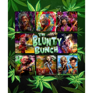 Blunty Bunch - Plush Throw Blanket