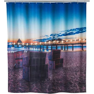 LED Shower Curtain