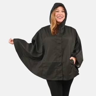 ShedRain GoGo Rain Poncho - Black