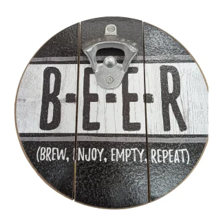 Beer Sign w/ Bottle Opener