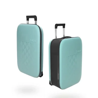 Rollink Flex Vega Carry-On Rolling Luggage - Blue